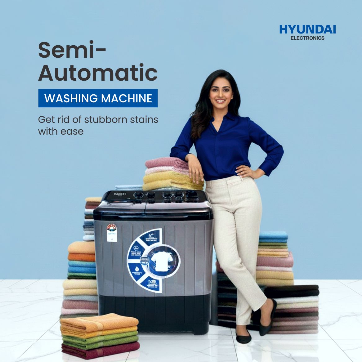 Semi Auto WM HYS77D1-BGU7